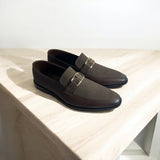 Dazzle Formal Leather Shoe BRN