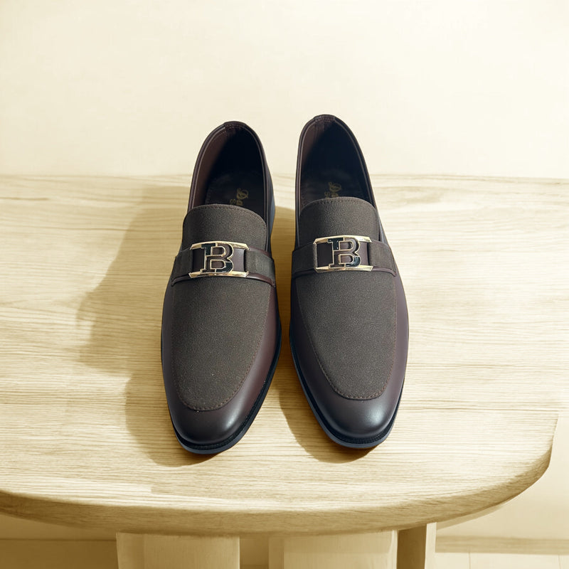Dazzle Formal Leather Shoe BRN
