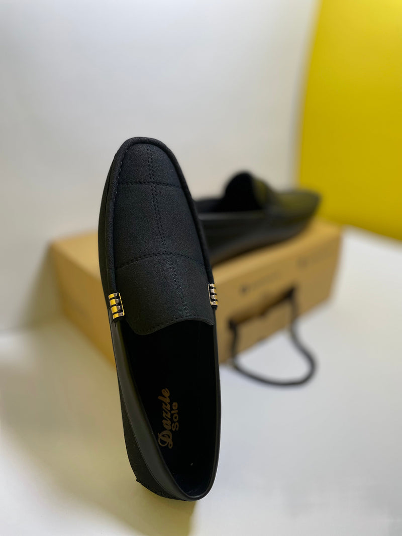 Stylish Causal Wear Loafers BLK