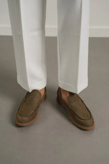 Classic Premium Leather Loafers GRN