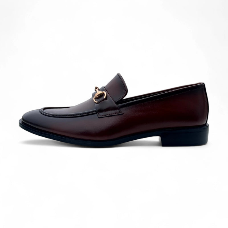 Shaded loafers with Patina finish