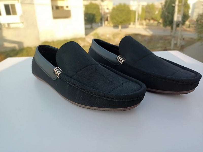 Stylish Causal Wear Loafers BLK